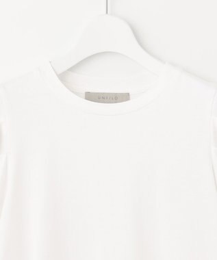 UNFILO マルチエフェクト ボリュームスリーブ Tシャツ ホワイト