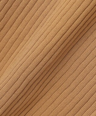 NAVE 【ReNAVE・手洗い可】スポンディッシュニットワイドリブパンツ キャメル系