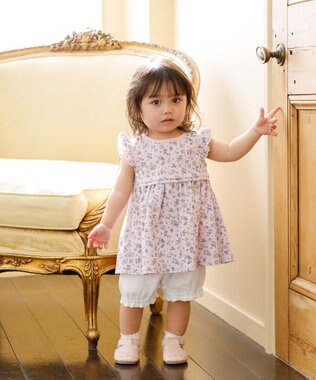 組曲 KIDS 【80-90㎝】ボレロ&ワンピース&ブルマ ギフトボックス サクラ系