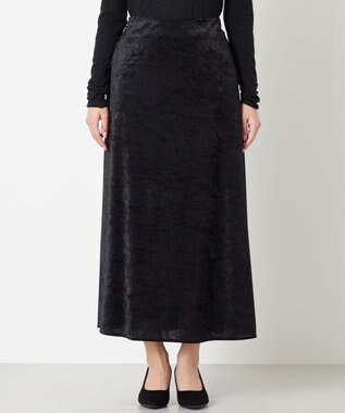 NAVE 【ReNAVE】クラッシュベロア スカート ブラック系