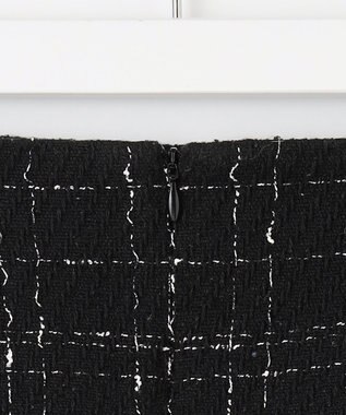 Feroux 【洗える】ツイードスカ ショーパン ブラック系1