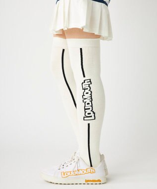 FILA GOLF／marie claire 【LOUDMOUTH】ロゴ入りニーハイソックス
