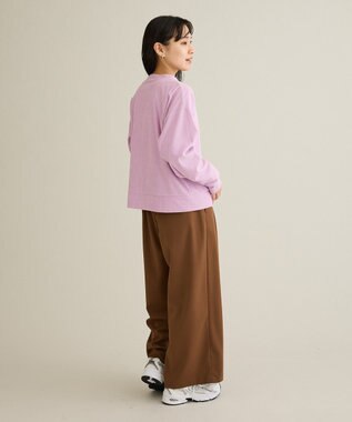 CRAFT STANDARD BOUTIQUE リングドットボタンカーディガン Pink