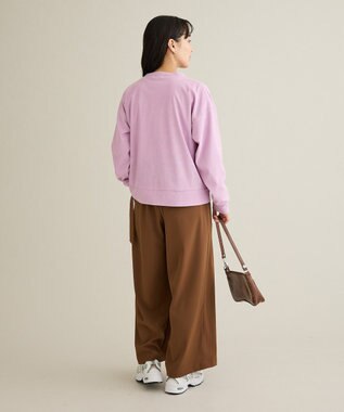 CRAFT STANDARD BOUTIQUE リングドットボタンカーディガン Pink