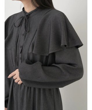 earth music&ecology デニムライクワンピース Black