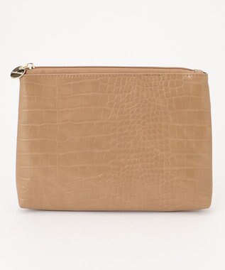 UNBILLION cachecache パーテーションキャンバストートバッグ アイボリーキャメル