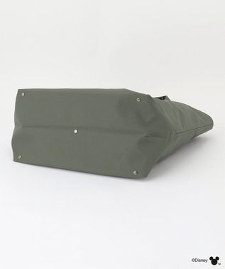 Y'SACCS 【Disney Collection】シルエットプリントトートバッグ　Lサイズ グレー