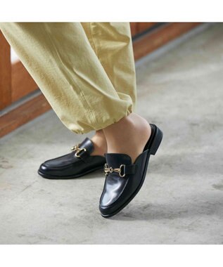 ing <ing>ビット付ミュールローファー