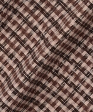 ANY KIDS チェックショートパンツ ブラウン