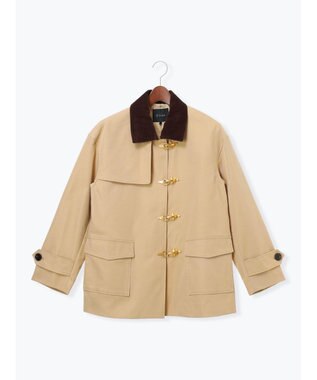 Te chichi メタルバックルカバーオール ベージュ