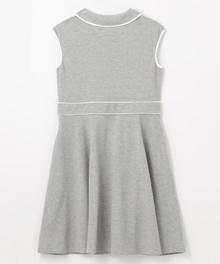 組曲 KIDS 【150-160㎝】カノコ ワンピース ライトグレー系