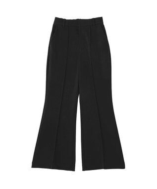 earth music&ecology センターシームフレアパンツ Black