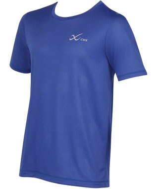 CW-X 【MEN】 CW-X アウター トップス 半袖 吸汗速乾 UVカット率90％以上 DLO135 /ワコール ブルー
