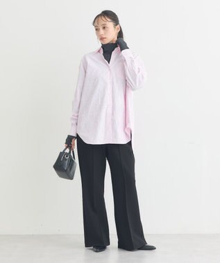 earth music&ecology センターシームフレアパンツ Black