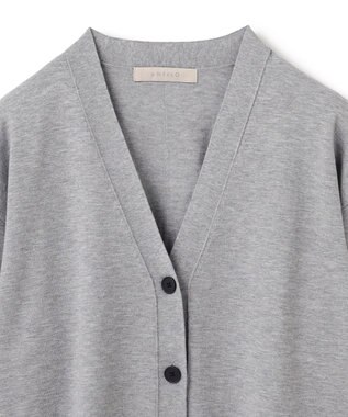 UNFILO 【新色追加】マイビューティニット カーディガン グレー