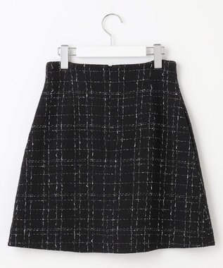 Feroux 【洗える】ツイードスカ ショーパン ブラック系1