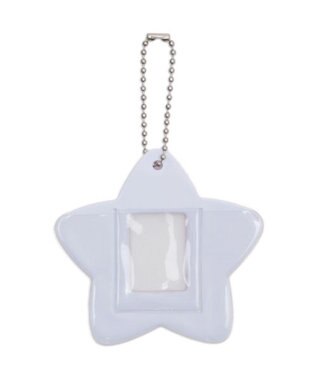 WEGO 【痛バ＆推し活グッズ】スターエンジェルIDフォトケースキーホルダー ライトパープル