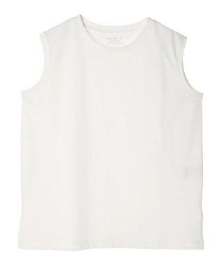 Green Parks 汗染み防止ノースリーブプルオーバー Off White