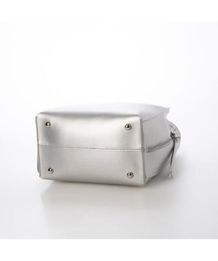 UNBILLION カシュカシュ cachecache / ミニトート付サイドポケット2wayトーバッグ シルバー