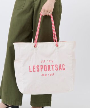 LeSportsac LARGE 2 WAY TOTE/2ウェイメレンゲ/コーラルパンチ 2ウェイメレンゲ/コーラルパンチ
