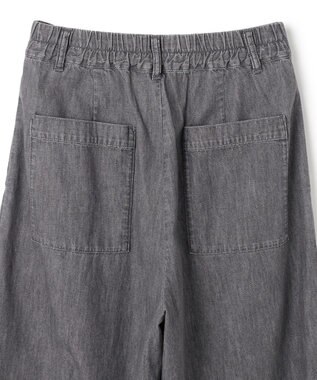 uncrave ライトデニム ワイドパンツ グレー
