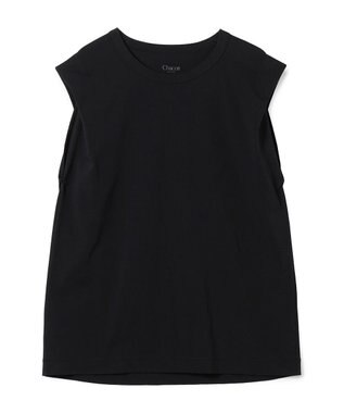 Chacott Handsome Cotton ノースリーブTシャツ ブラック