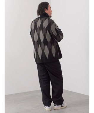 CRAFT STANDARD BOUTIQUE 【男女兼用】アーガイル柄カーディガン Black