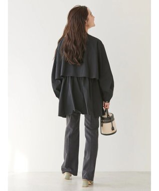 AMERICAN HOLIC サッカーワントーンティアードチュニック Black