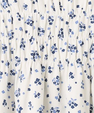 組曲 KIDS 【150-160cm】シャーリングブラウス Tシャツ フラワーブーケ系5