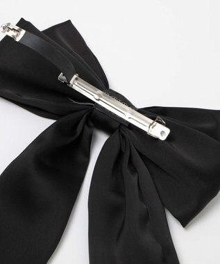 WEGO LBIGダブルリボンバレッタ ブラック