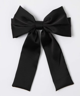 WEGO LBIGダブルリボンバレッタ ブラック