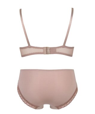 Wing ブラショーツセット　【マッチミーブラ】　ブラがわたしに合わせてくれる　ウイング／ワコール　KB8003 ブラウン