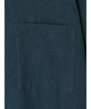 CRAFT STANDARD BOUTIQUE 【キナリノ別注】リネンレーヨンWポケットシャツ Navy