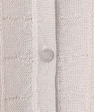 J.PRESS LADIES 【洗える】WINDY JACKET ニット ジャケット グレージュ系