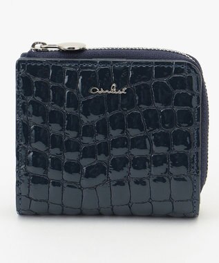 airlist Lファスナー折り財布 Nappage ナパージュ ブルーベリー