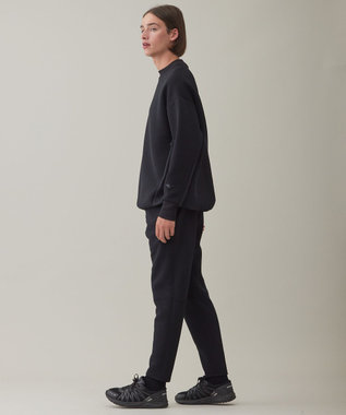 UNFILO 【ミズノ×UNFILO】ブレスサーモ リップルキルト プルオーバー ブラック