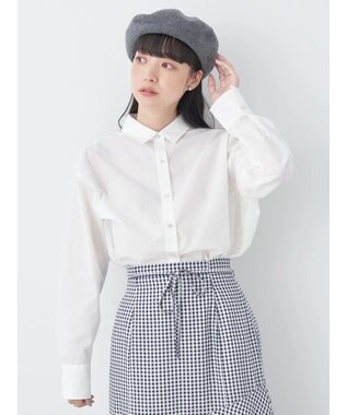 earth music&ecology レギュラーカラーシャツ