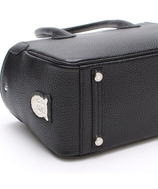 A.D.M.J. 牛革ミニトートバッグ※SILVER金具 SHIKKOKU