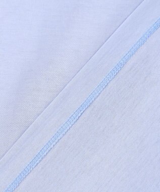 BEIGE， STELLERITE / コットンロゴTシャツ Sax