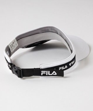 FILA GOLF／marie claire 【FILA GOLF】サンバイザー ホワイト