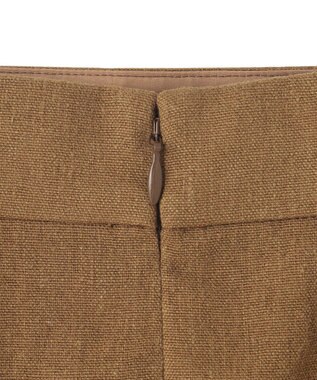 ICB コットンリネンキャンバス スカート キャメル系