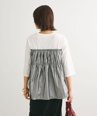 Green Parks シャーリングドッキングプルオーバー Gray