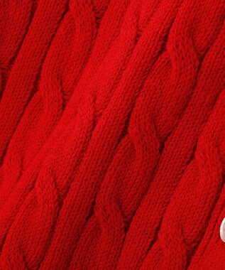 AMERICAN HOLIC ケーブルニットカーディガン Red