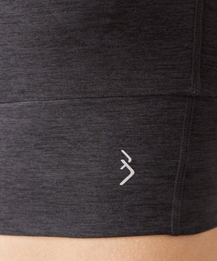 Chacott Peach Mokuブラトップ ダークグレー杢