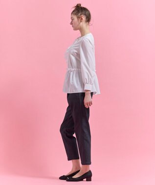 TOCCA 【chayさん着用】ROSY RIPPLE ブラウス アイボリー系