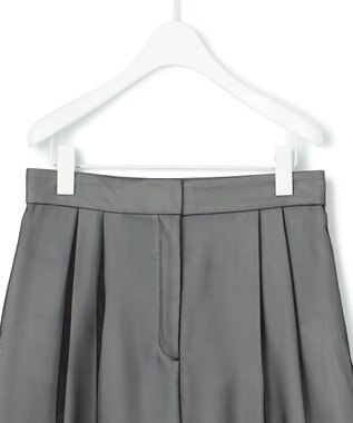 ICB L 【洗える】 シアーレイヤードパンツ ブラック系