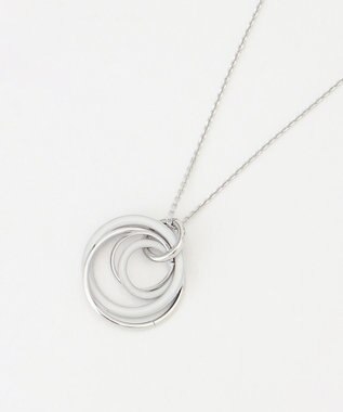 J.PRESS LADIES リバーシブルエポ ネックレス ネイビー系