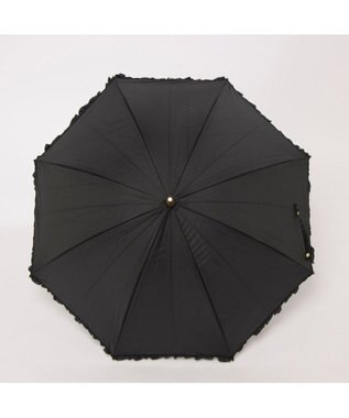 UNBILLION カシュネ cachenez / PUヒートカットフリルバルーンショートパラソル ブラック
