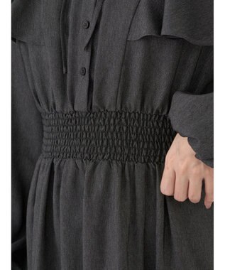 earth music&ecology デニムライクワンピース Black