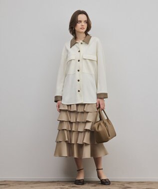 GRACE CONTINENTAL ティアードフリルスカート